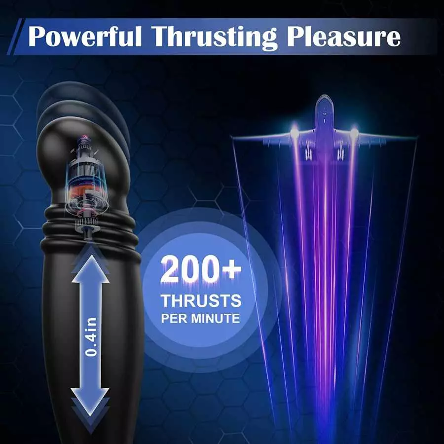 Taint Buzzing Cock Ring with Bullet - LATUNE Caden, 3 in 1 Vibrating Taint Teaser with Remote, 10 Frequencies, Adjustable Penis