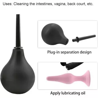 Hisionlee Sexy Toys 4PCS Anal Plug Set Silicone Anal Butt Plug Adult Sex Toys for Women,Men and Beginners(Black)