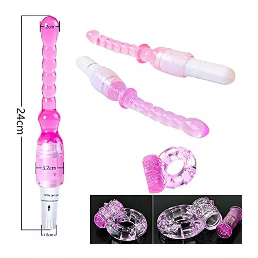 Anal Plug Beads 31 Pcs BDSM Restraint Strap Sex Toys