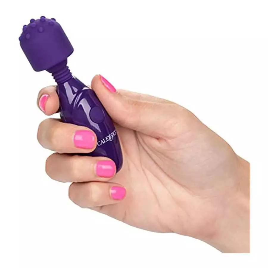 CalExotics Tiny Teasers Nubby - Waterproof Bullet Vibrator with Removable Tip - Adult Toys for Couples - Pocket Vibrator with Nu