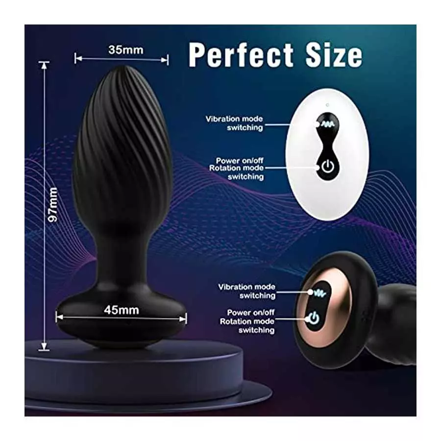 Vibrator Men Sex Toys Prostate Massager, Adult Sex Toys & Games Vibrators Remote Control, Adult Toys Anal Plug Vibrating Butt Pl