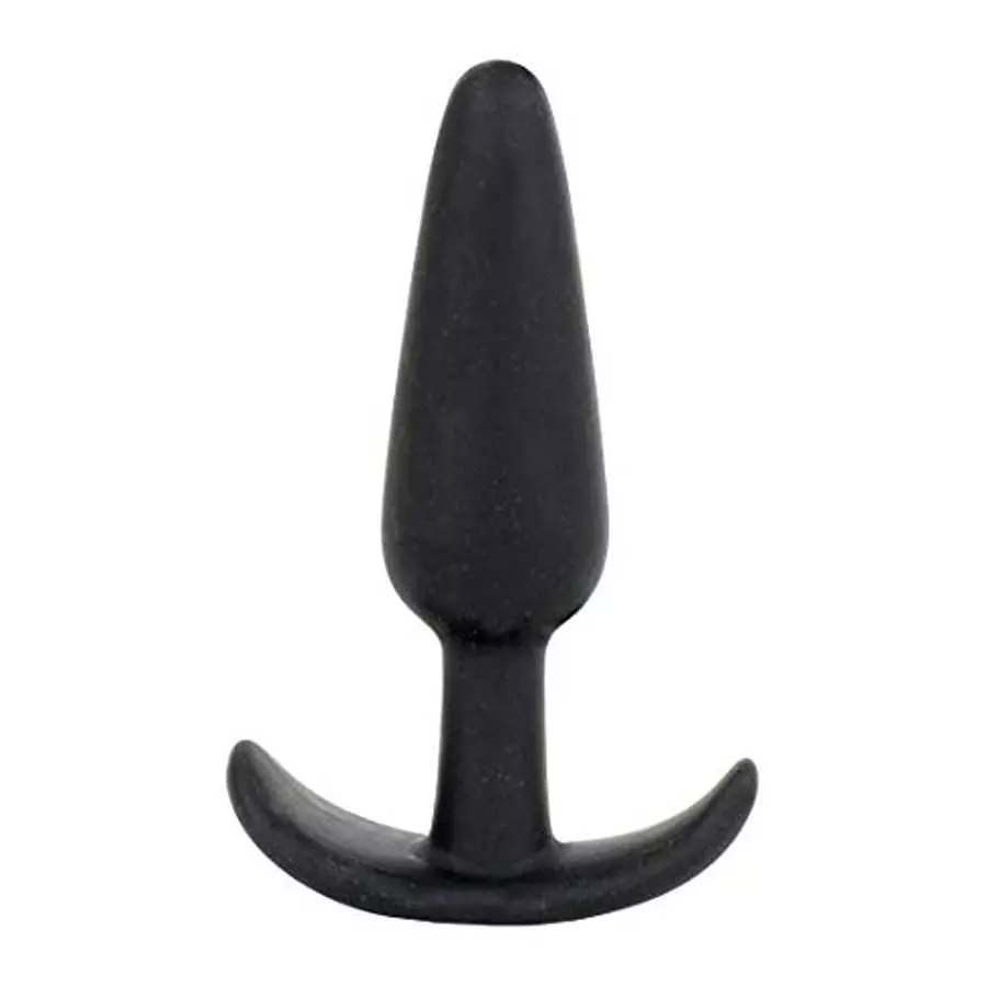 Doc Johnson Mood - Naughty 1 - Silicone Anal Plug - Small - 3.3 in. Long and 0.8 in. Wide - Tapered Base for Comfort Between The Doc Johnson Mood - Naughty 1 - Silicone Anal Plug - Small - 3.3 in. Long and 0.8 in. Wide - Tapered Base for Comfort Between The
