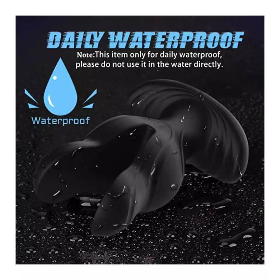 Vibrating Anal Vibrator with Electric Shock, Anal Butt Plug Vibrators Prostate Massager Clitoral G-Spot Stimulator Remote Contro