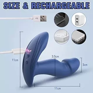 Wiggling & Vibrating Anal Vibrator Prostate Massager for Men, APP Control Remote Interaction Anal Plug Butt G Spot Stimulator Un Wiggling & Vibrating Anal Vibrator Prostate Massager for Men, APP Control Remote Interaction Anal Plug Butt G Spot Stimulator Un