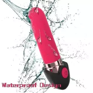 Mini Vibrator with Lipstick Shape, Waterproof G Spot Nipple Sex Toys Vibrator Waterproof for Women, 10 Speeds Stimulate Clitoral