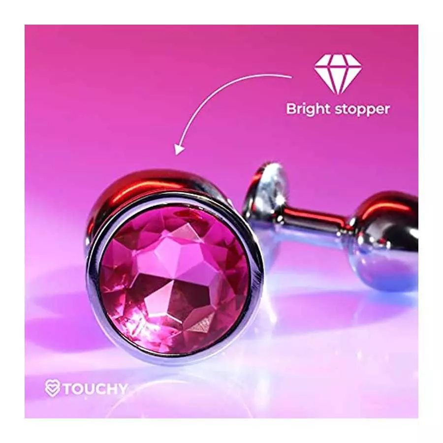 Anal Plug 3pcs – Jeweled ButtPlug – Prostate Anal Sex Toys – Steel But Plug for Men & Women, Anal Trainer – Gay Sex Toys Sex Mas