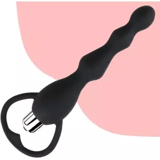 Anal Vibrator Sex Toy for Women Man Anal Beads Vibrators Gay Prostate Massage Smooth Butt Soft Silicone Plugs Dildo Vibrating An