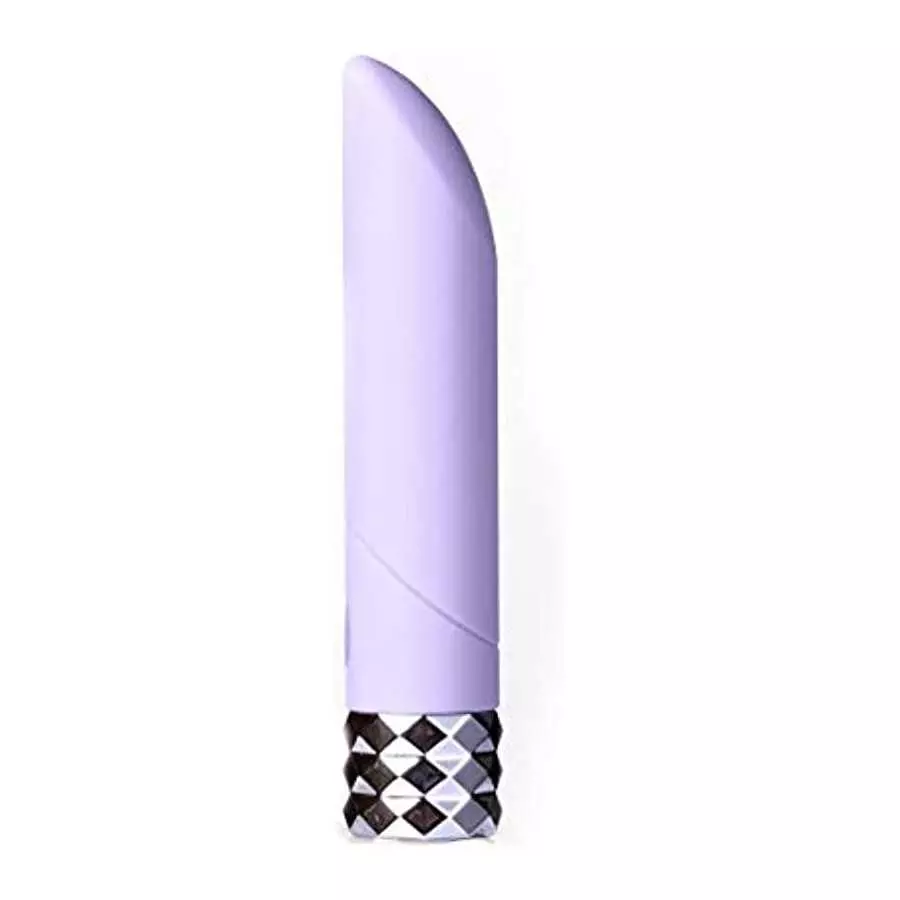 Maia Toys Angel Crystal Gem Supercharged Bullet Vibrator, Purple Maia Toys Angel Crystal Gem Supercharged Bullet Vibrator, Purple