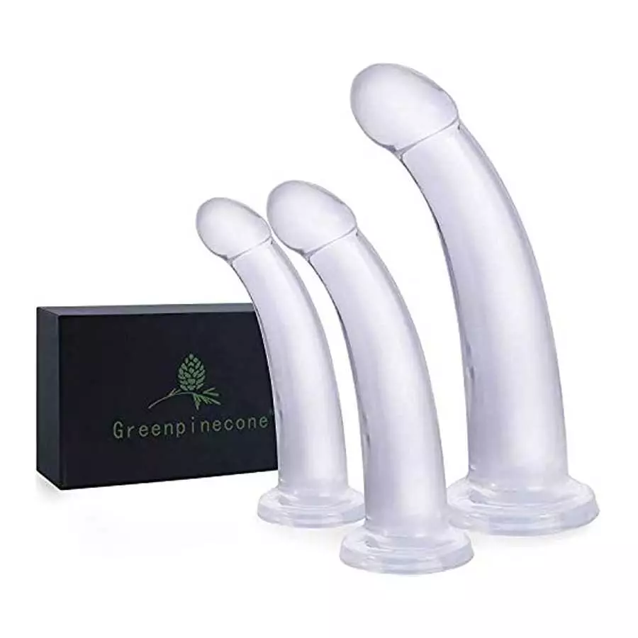 Anal Butt Plug Trainer Kit, Anal Training Set, 3 Sizes Anal Plugs Training Simple Dildos Set with Strong Suction Cup Base Anal P Anal Butt Plug Trainer Kit, Anal Training Set, 3 Sizes Anal Plugs Training Simple Dildos Set with Strong Suction Cup Base Anal P