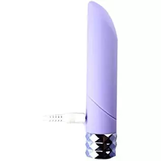 Maia Toys Angel Crystal Gem Supercharged Bullet Vibrator, Purple Maia Toys Angel Crystal Gem Supercharged Bullet Vibrator, Purple