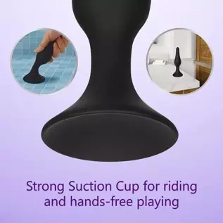 Anal Plug Training Set - Silicone Anal Sex Toys for Beginners and Advanced - Anal Butt Plugs Starter Kit for Women and Men - 3 P