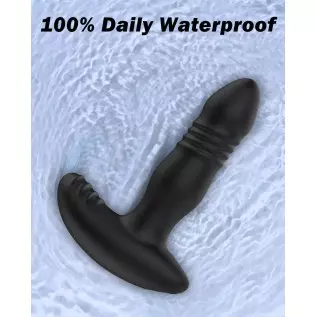 Thrusting Anal Vibrator, Prostate Massager Onismo Male Anal Plug Vibrating Butt Plug with 7 Telescopic & Vibration Modes Remote Thrusting Anal Vibrator, Prostate Massager Onismo Male Anal Plug Vibrating Butt Plug with 7 Telescopic & Vibration Modes Remote