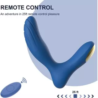 Prostate Massager Anal Vibrator Vibrating with 10 Modes for Beginners, Anal Plug Anal Sex Toys P Sport Massager Male Sex Toys fo