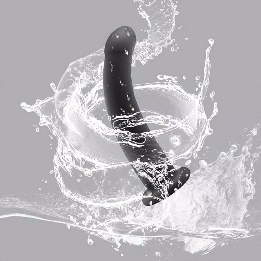Anal Plug, Silicone Straight-in Butt Plug Prostate Massage Sex Toys for Men Women (Medium)