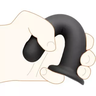 Anal Plug Trainer Kit, Pack of 3 Silicone Ball-Free Butt Plugs, Prostate Massage Sex Toys for Beginners Experienced Users