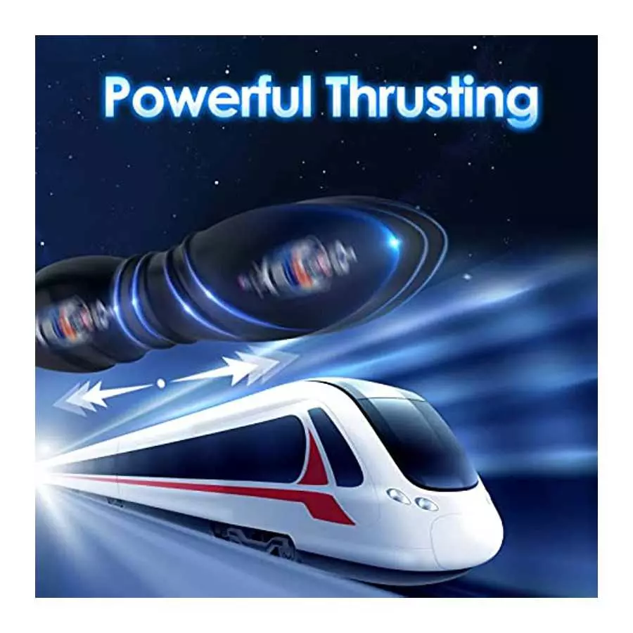 Vibrating Anal Plug with Electric Shock Pulse Vibrator, Anal Vibrator Prostate Massager for Men with Remote Control, Rechargeabl