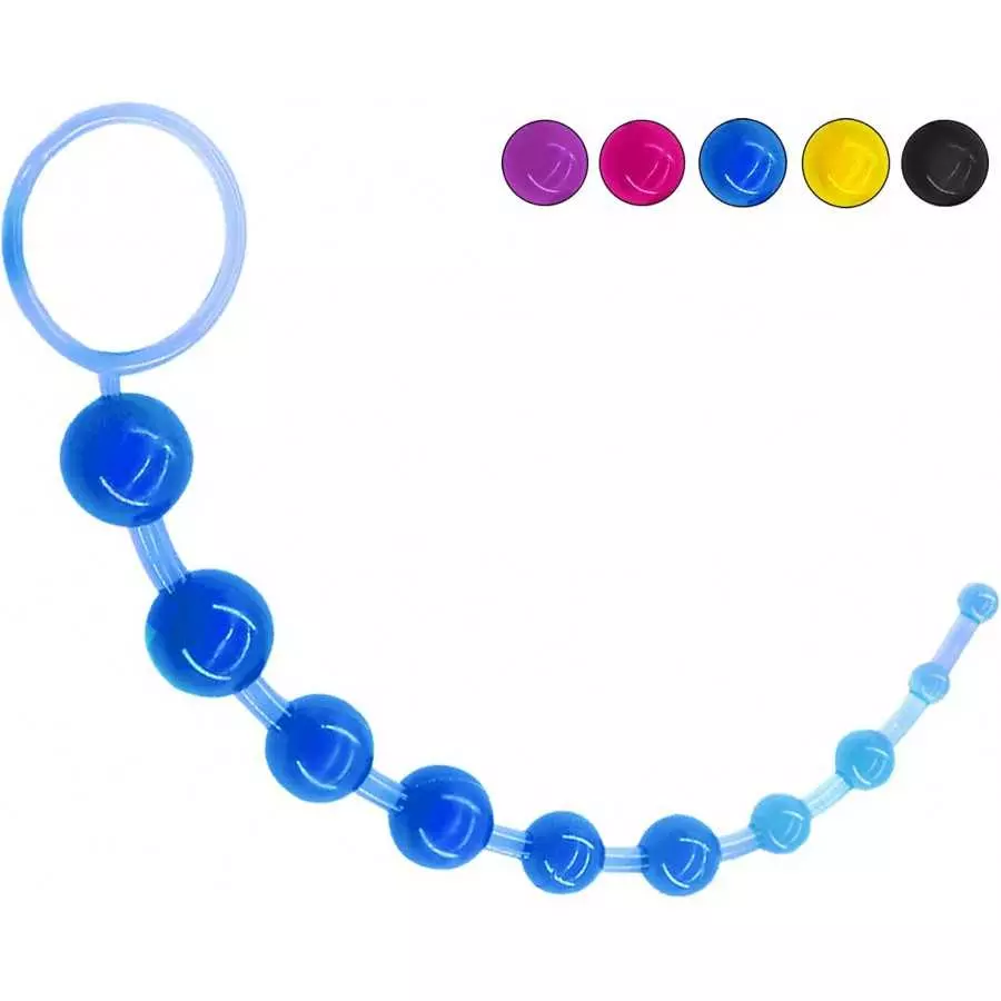 Upgrade Anal Beads Butt Plug 12 inch 10 Graduated Anal Chain Link with Safe O Pull Ring Anal Adult Sex Toy for Male Female Coupl Upgrade Anal Beads Butt Plug 12 inch 10 Graduated Anal Chain Link with Safe O Pull Ring Anal Adult Sex Toy for Male Female Coupl