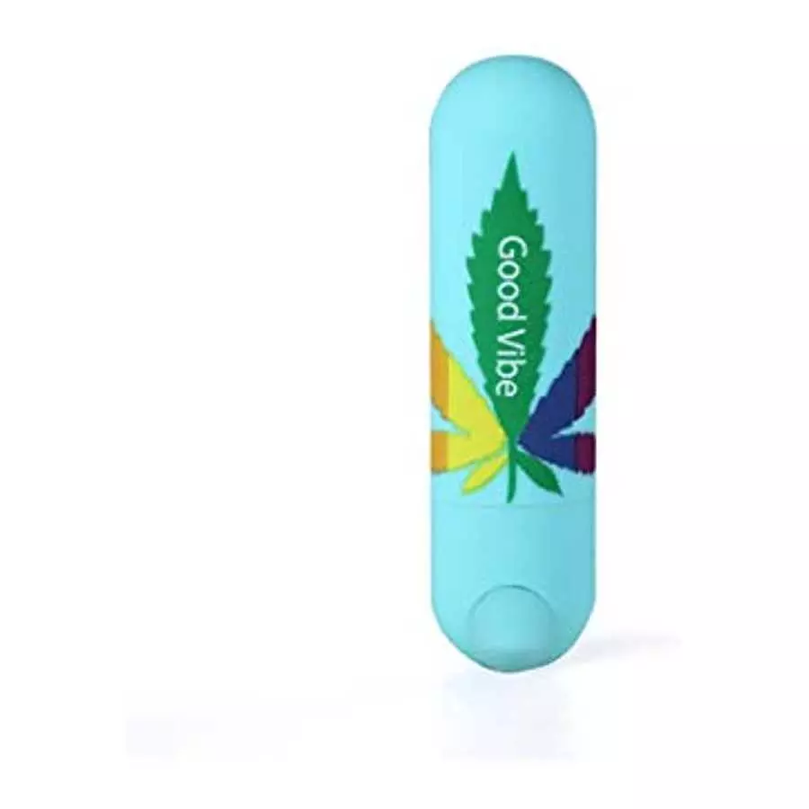 Jessi 420 Rechargeable Mini Bullet Vibe in Blue Jessi 420 Rechargeable Mini Bullet Vibe in Blue