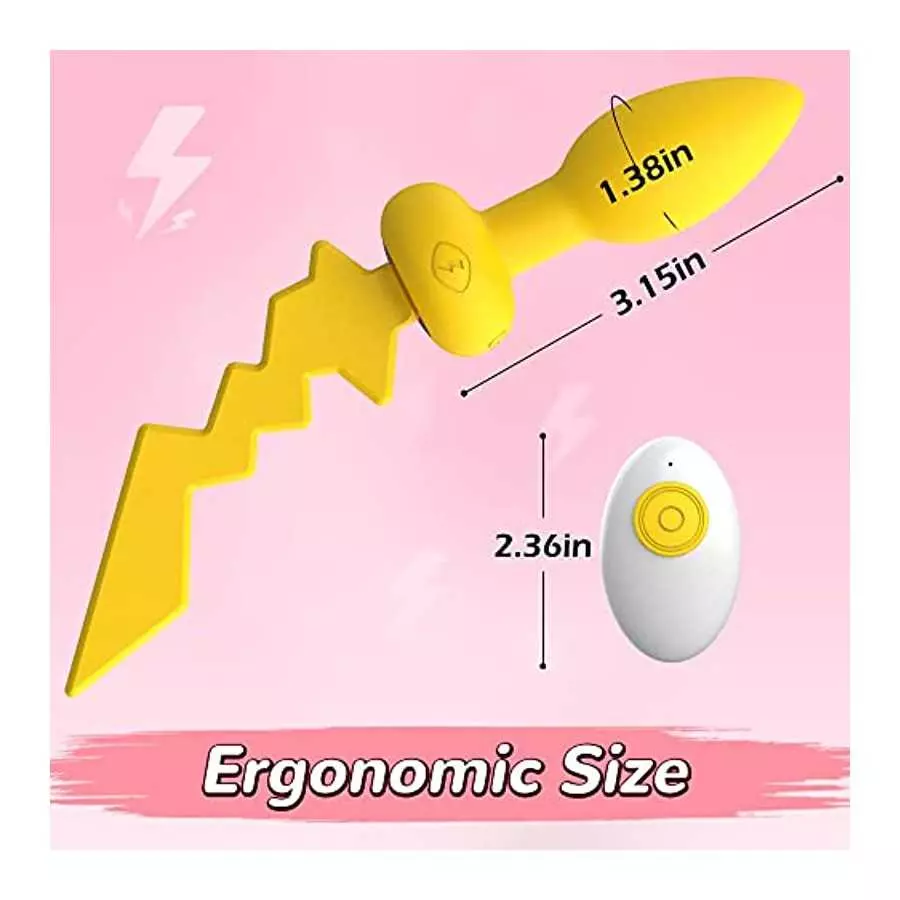 Vibrating Butt Plug, Joyoxia Prostate Massager with Remote Control Anal Plug, 10 Vibration Modes, Anal Sex Vibrator, Adult Toys 