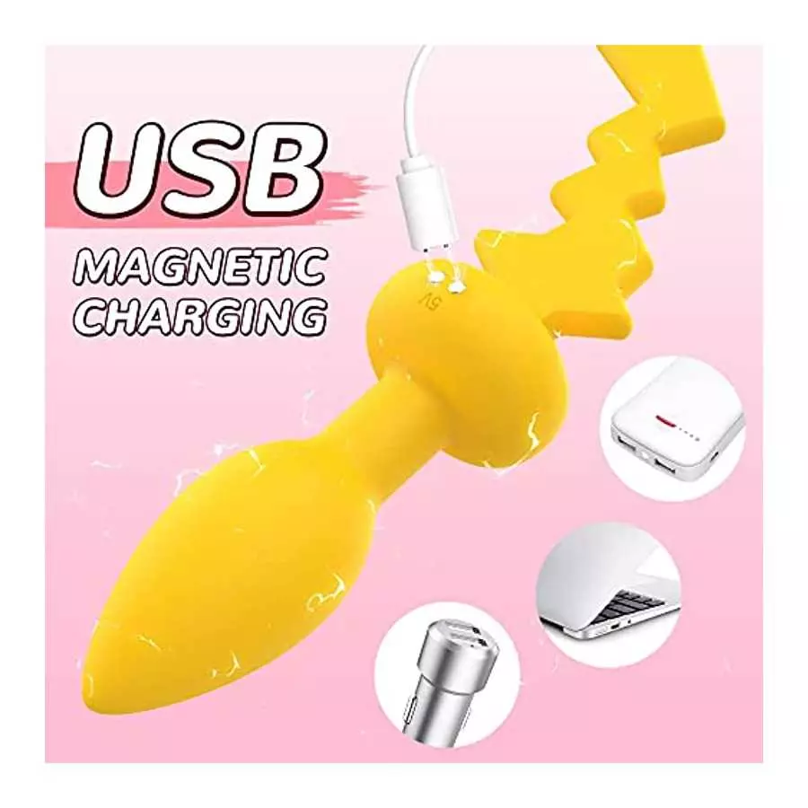 Vibrating Butt Plug, Joyoxia Prostate Massager with Remote Control Anal Plug, 10 Vibration Modes, Anal Sex Vibrator, Adult Toys 