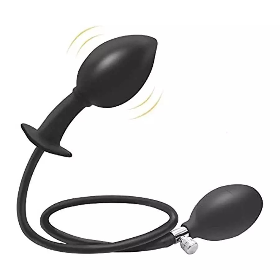 Inflatable Silicone Anal Plug, Hip Expansion Trainer Waterproof SM Anus Sex Toy Rear Door Stimulator, for Beginners and Advanced Inflatable Silicone Anal Plug, Hip Expansion Trainer Waterproof SM Anus Sex Toy Rear Door Stimulator, for Beginners and Advanced