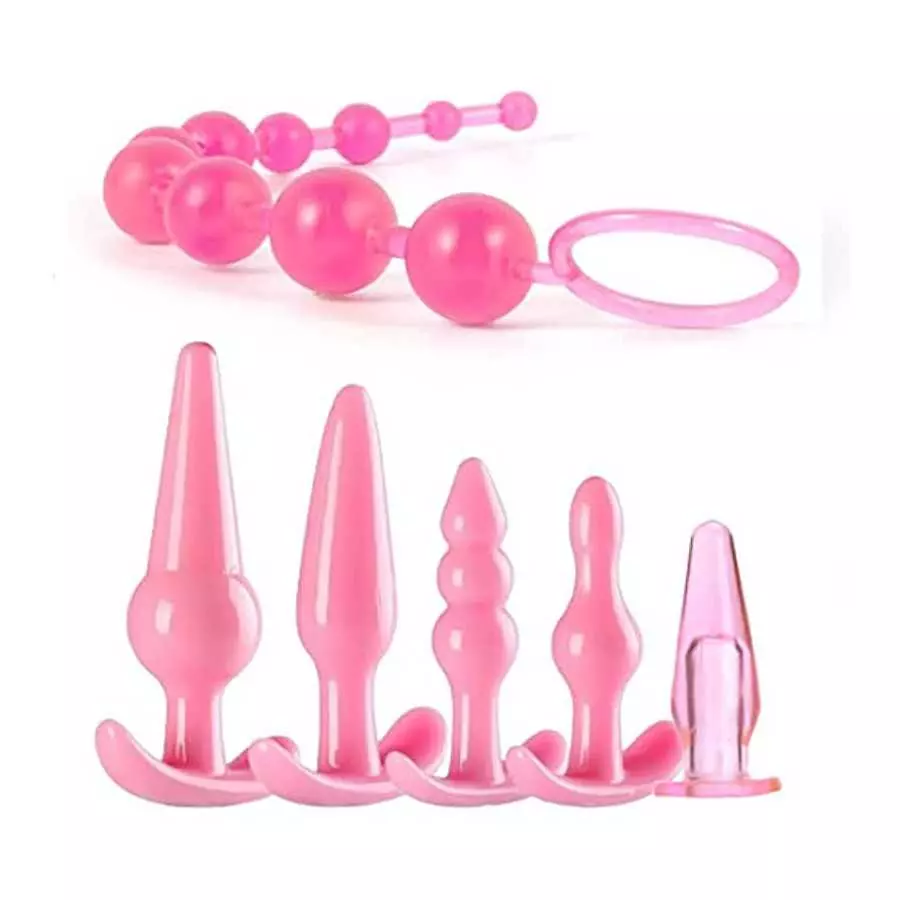 Plastic Anal Plug Trainer Kit for Comfortable Long-Term Wear Anal Trainer Set to Advanced Player Adult Anal Training Toy Sex Toy Plastic Anal Plug Trainer Kit for Comfortable Long-Term Wear Anal Trainer Set to Advanced Player Adult Anal Training Toy Sex Toy
