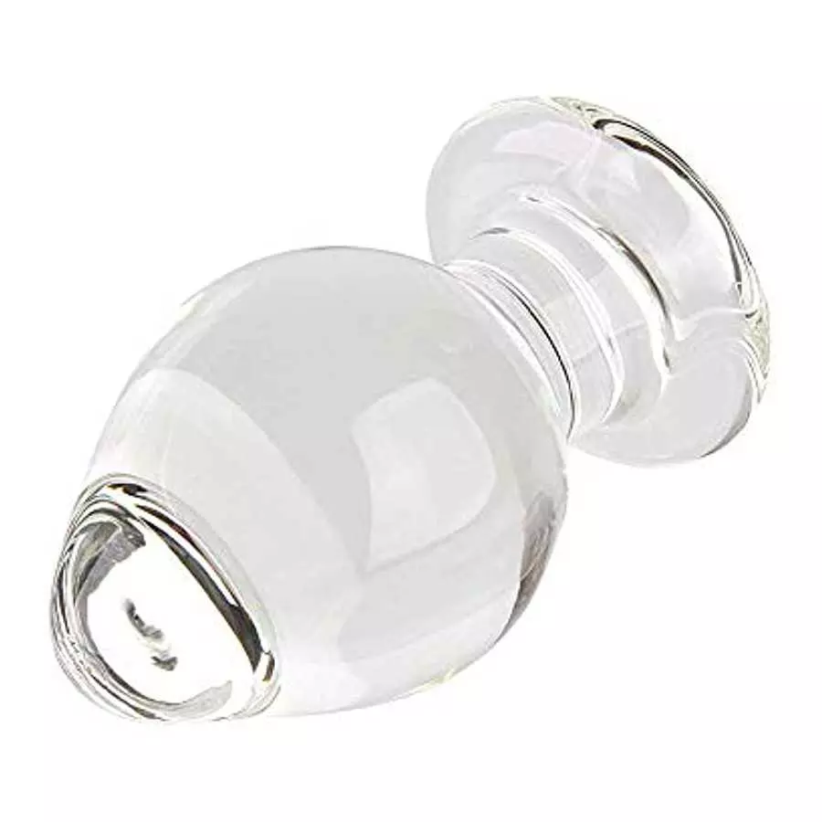 Romi Extra Large Glass Butt Plug 2.3 X 4.13 Inch,g-spot Crystal Anal Plug Bum Plug Titanmen Master Tool Pleasure Bomb Plug Heavy Romi Extra Large Glass Butt Plug 2.3 X 4.13 Inch,g-spot Crystal Anal Plug Bum Plug Titanmen Master Tool Pleasure Bomb Plug Heavy