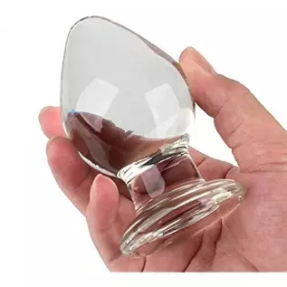 Romi Extra Large Glass Butt Plug 2.3 X 4.13 Inch,g-spot Crystal Anal Plug Bum Plug Titanmen Master Tool Pleasure Bomb Plug Heavy Romi Extra Large Glass Butt Plug 2.3 X 4.13 Inch,g-spot Crystal Anal Plug Bum Plug Titanmen Master Tool Pleasure Bomb Plug Heavy