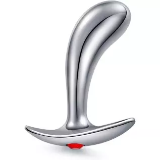 Butt Plug Trainer Kit with Flared Base Metal Anal Plugs Prostate Massage Temperature Stimulation Adult Sex Toys for Men Women