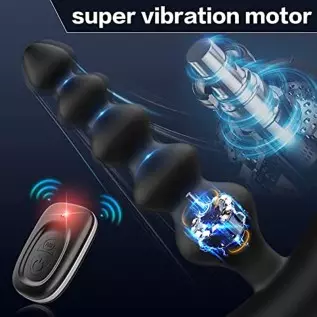 Vibrating Anal Plug, Dovelo Prostate Massager Anal Strong Vibrator 16 Vibration Modes Anal Sex Toy with Remote Control, Vibratin Vibrating Anal Plug, Dovelo Prostate Massager Anal Strong Vibrator 16 Vibration Modes Anal Sex Toy with Remote Control, Vibratin
