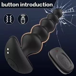 Vibrating Anal Plug, Dovelo Prostate Massager Anal Strong Vibrator 16 Vibration Modes Anal Sex Toy with Remote Control, Vibratin Vibrating Anal Plug, Dovelo Prostate Massager Anal Strong Vibrator 16 Vibration Modes Anal Sex Toy with Remote Control, Vibratin