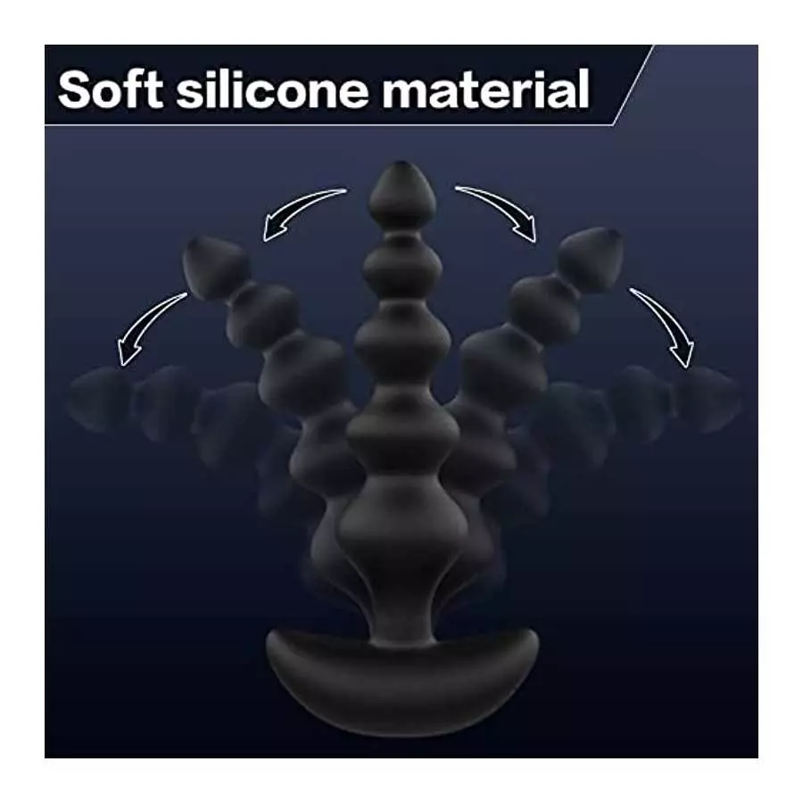 Vibrating Anal Plug, Dovelo Prostate Massager Anal Strong Vibrator 16 Vibration Modes Anal Sex Toy with Remote Control, Vibratin