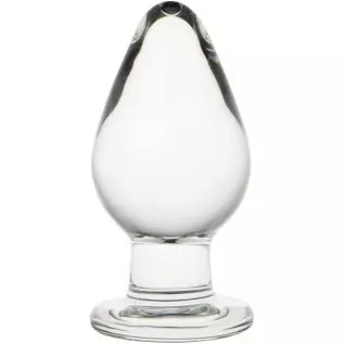 FST Large Anal Plug Crystal Mushroom Shape Butt Plug Glass Massage Bum Plug Sex Toys for Women Men Masturbation