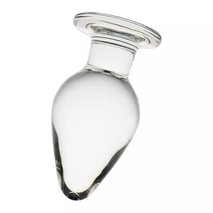 FST Large Anal Plug Crystal Mushroom Shape Butt Plug Glass Massage Bum Plug Sex Toys for Women Men Masturbation