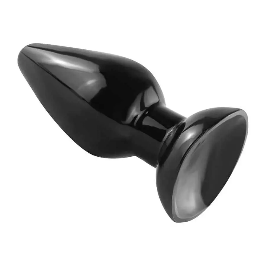 Super Soft Anal Plug Trainer, 6.8 inch Flexible Butt Plug Prostate Massager Adult Toys for Women, Men (L)