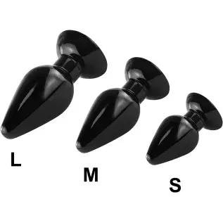 Super Soft Anal Plug Trainer, 6.8 inch Flexible Butt Plug Prostate Massager Adult Toys for Women, Men (L)