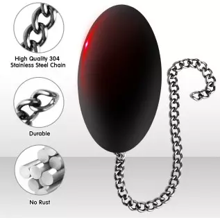 Anal Plug with Chain, Big Anal Toys, Big Anal Sex Toys, Large Silicone Buttplug, Big Anal Trainer Training, Large Butt Plug, Big