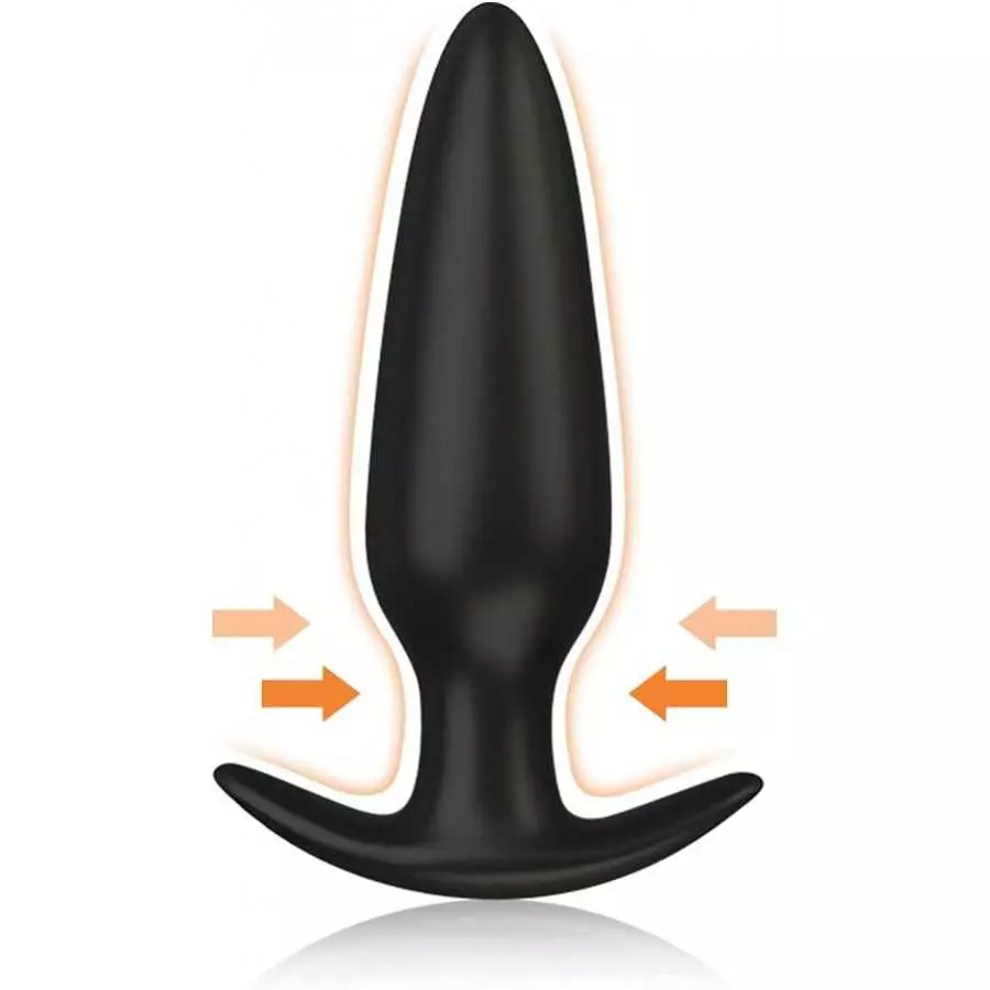 G-spot Anal Vibrator Prostate Massager, Silicone Rechargeable Wearable Anal Vibrator with Remote Control 10 Vibration Modes Wate