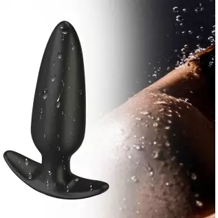 G-spot Anal Vibrator Prostate Massager, Silicone Rechargeable Wearable Anal Vibrator with Remote Control 10 Vibration Modes Wate