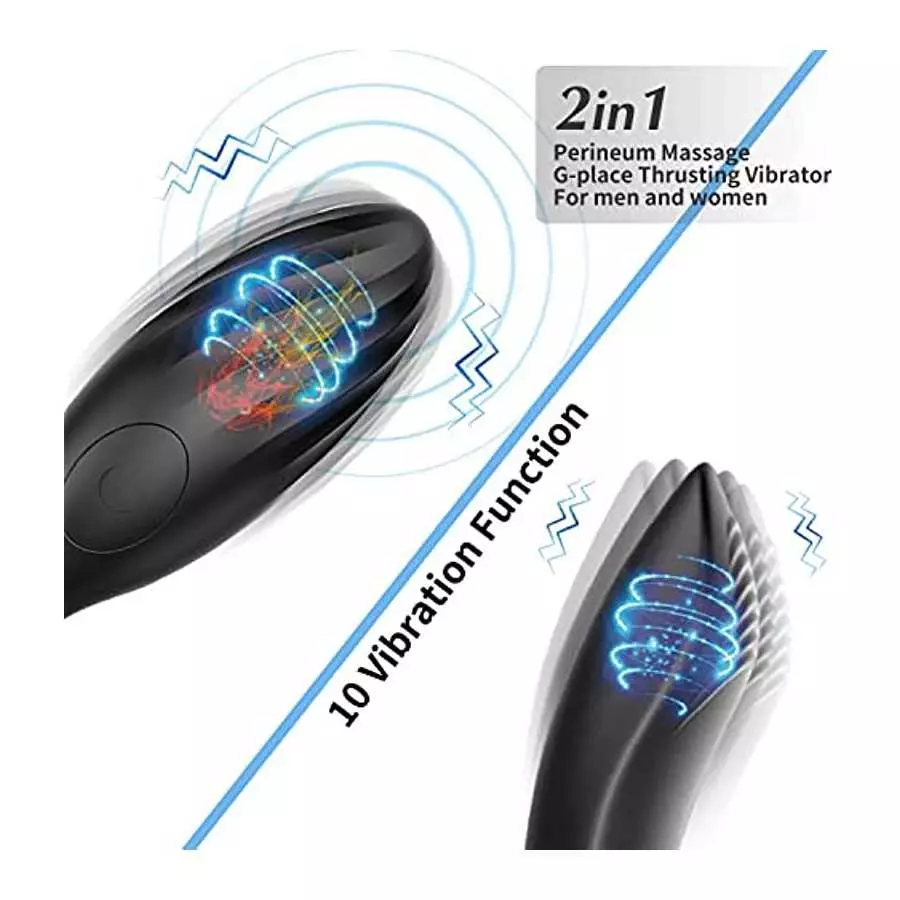 Sex Toys for Women's Sex Vibrating - Remote Control Anal Plugs Vibrators for Men's & Women’s Butt,Prostate Massager for Male & F