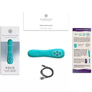 MysteryVibe Poco, The Targeted G-Spot Vibrator That Fits in Your Palm, Bendable Stimulator, 8 Preset Vibes, 16 Intensities, Part MysteryVibe Poco, The Targeted G-Spot Vibrator That Fits in Your Palm, Bendable Stimulator, 8 Preset Vibes, 16 Intensities, Part