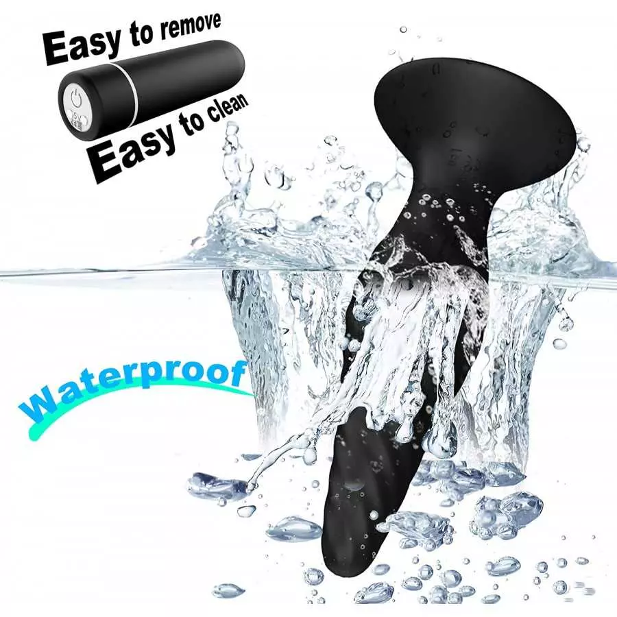 Juntame 3pcs Butt Plug Set Vibrating Anal Plug-Remote Control Anal Training Set, Silicone Vibrator Sex Toys for Men Women, Begin