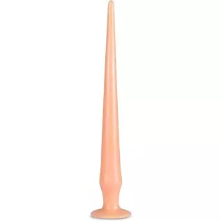 Super Long Anal Plug Dildo Slim Tapered Anal Hose Trainer,Prostate Massage Stimulation Anal Sex Toys for Women and Men (Large)