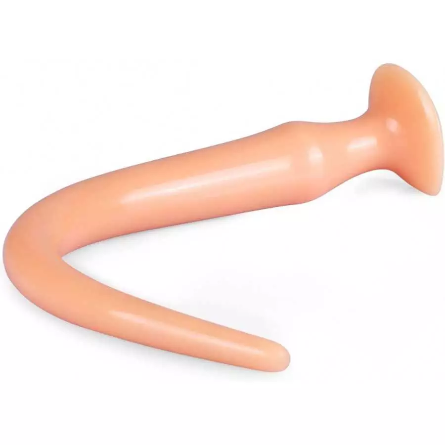 Super Long Anal Plug Dildo Slim Tapered Anal Hose Trainer,Prostate Massage Stimulation Anal Sex Toys for Women and Men (Large)