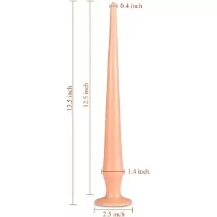 Super Long Anal Plug Dildo Slim Tapered Anal Hose Trainer,Prostate Massage Stimulation Anal Sex Toys for Women and Men (Large) Super Long Anal Plug Dildo Slim Tapered Anal Hose Trainer,Prostate Massage Stimulation Anal Sex Toys for Women and Men (Large)