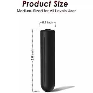 Powerful Vibration Bullet Vibrator, 9 Modes Vibe Stimulator for Clitoral/Nipple/G-spot Stimulation, Discreet Waterproof Vaginal Powerful Vibration Bullet Vibrator, 9 Modes Vibe Stimulator for Clitoral/Nipple/G-spot Stimulation, Discreet Waterproof Vaginal