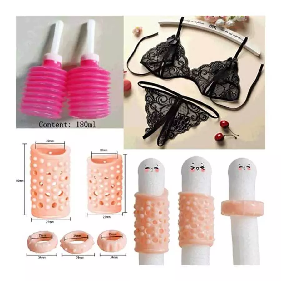 BOXIFA 31Pcs Bondage Restraint Vibrator Silicone Anal Plug Sex Toys for Butt Plug 111