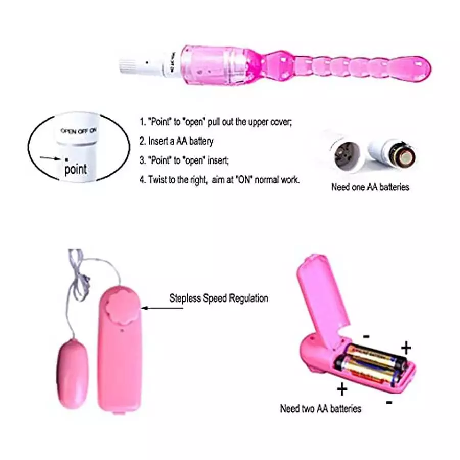 BOXIFA 31Pcs Bondage Restraint Vibrator Silicone Anal Plug Sex Toys for Butt Plug 111