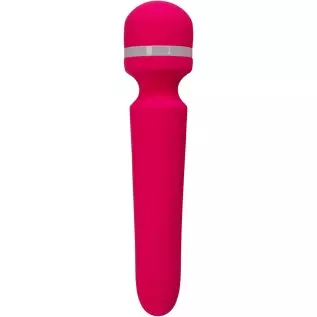 Pure Love Vibrator Wand, Personal Body Massager, Rechargeable Usb, Pink