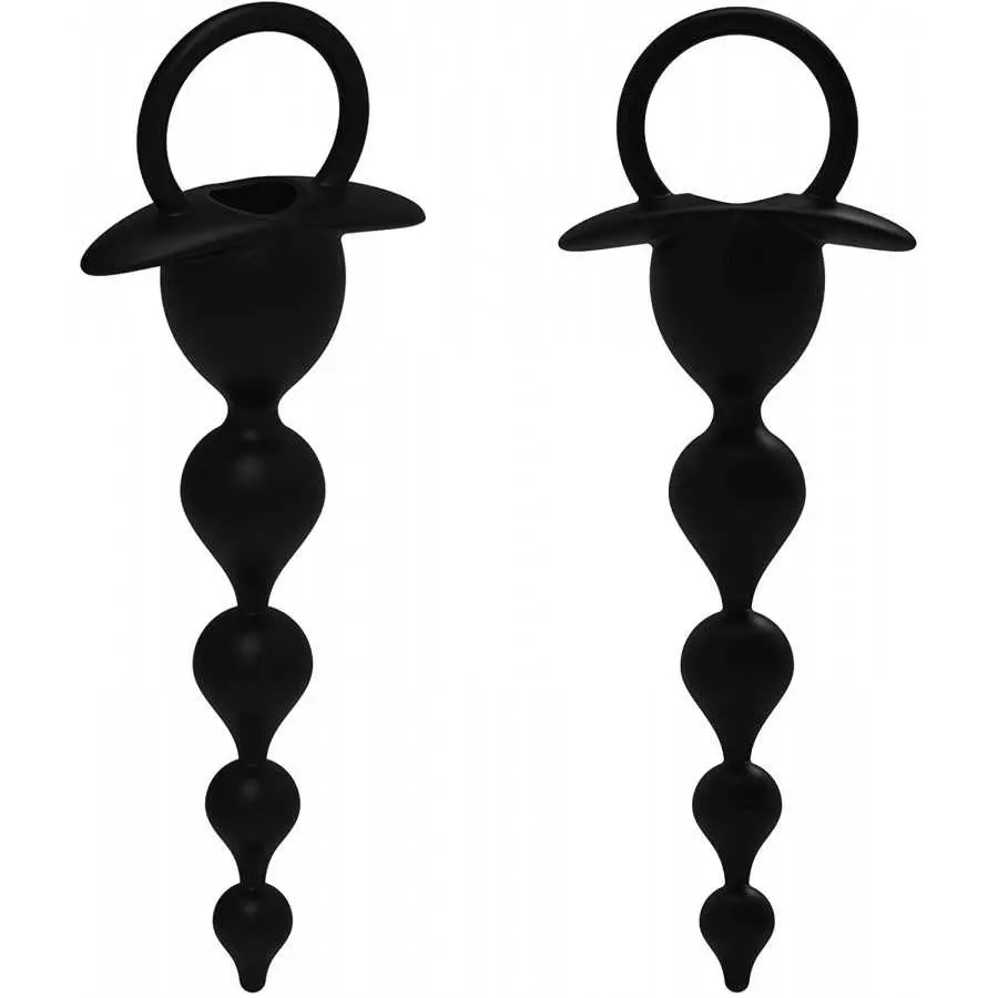 Anal Sex Toys, Prostate Massager with 10 Vibration Modes for Male Pleasure, Remote Controlled Clitoris G Spot Stimulator Adult S